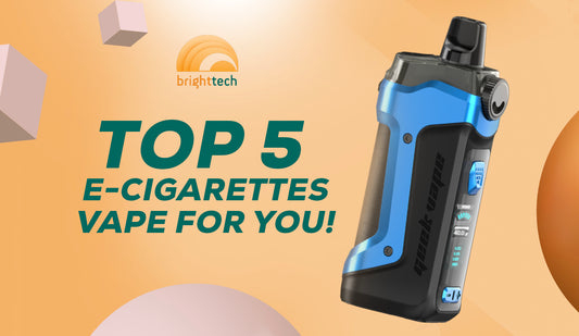 Thinking of making the big switch? Here are Top 5 E-Cigarettes Vape For You!