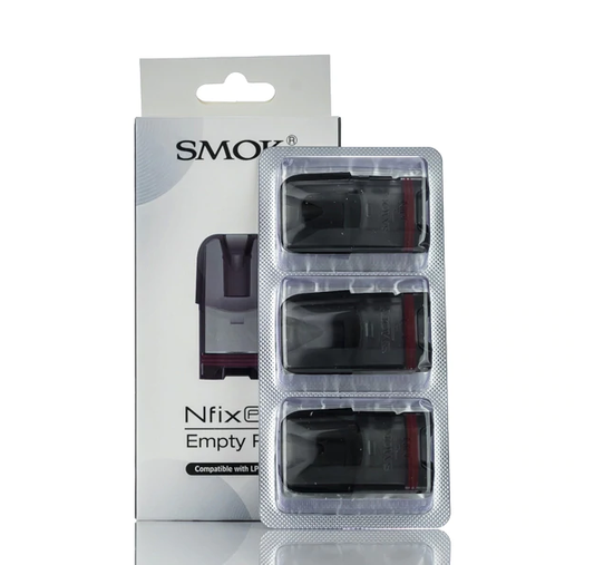 Smok Nfix Pro Pod Empty Cartridge – Pack of 3