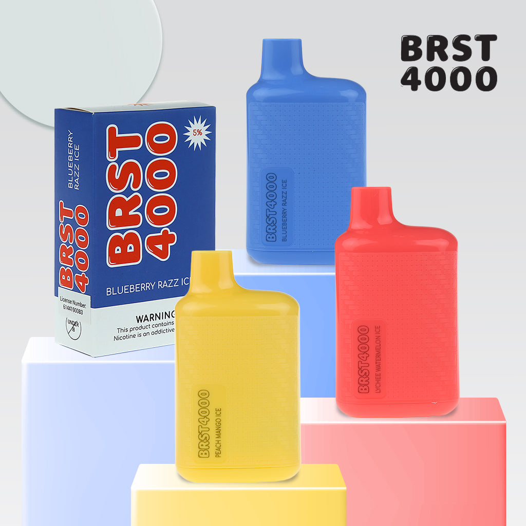 BRST 4000 Puffs - Multiple Flavors