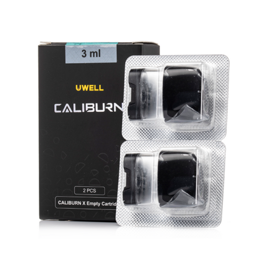 Uwell Caliburn X Pod Empty Cartridge - Pack of 2
