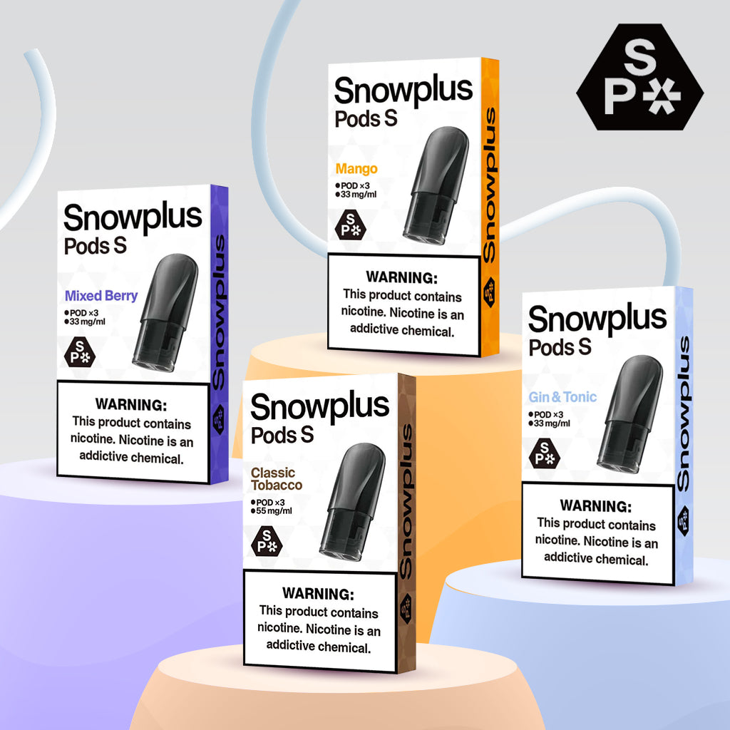 Snowplus Pods 3.0 S Pack of 3 - Multiple Flavors
